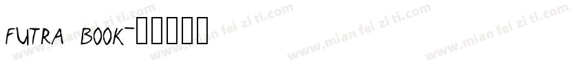 futra book字体转换
